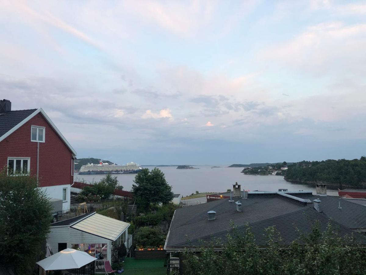 克里斯蒂安桑Aid Og Svein' S Sentrumsnaere Panorama Hjem公寓 外观 照片